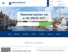 Tablet Screenshot of abmaschreurs.nl